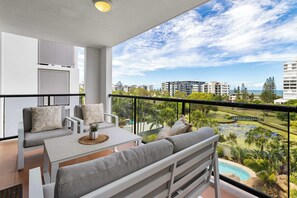 Property grounds - 2 BR Ocean-view apartment at Mirage Resort (Alexandra Headland)