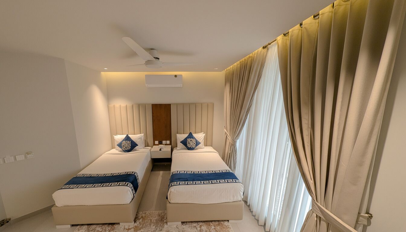 Deluxe Twin Room, Balcony, City View