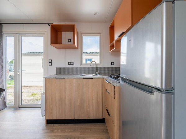 Chalet | Private kitchen - Caravan by the sea Blankenberge (Blankenberge)
