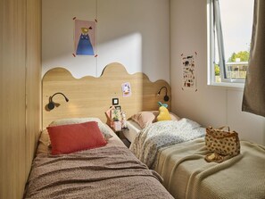 Chalet | 3 habitaciones, muebles diferentes y ropa de cama 