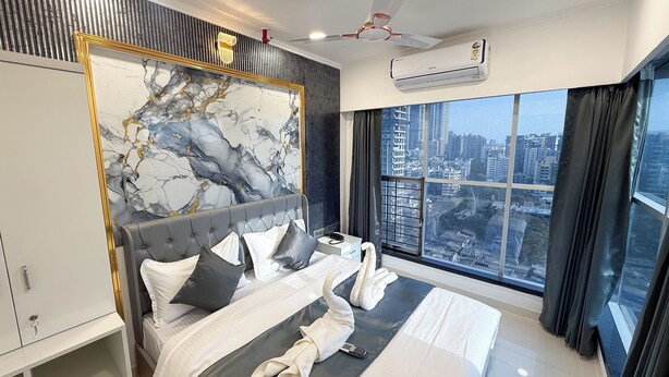 Suite Junior, pemandangan kota | Wi-Fi gratis dan seprai linen