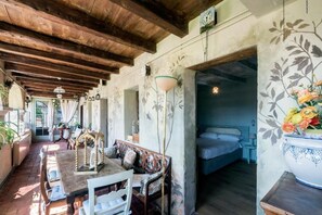 Deluxe Villa, Patio, Courtyard View | Dining - Villa Francescon (Borgo Valbelluna)