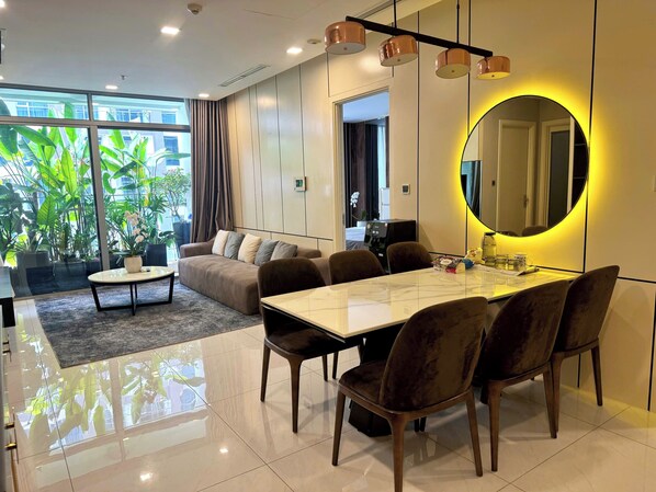 Interior - StayPay Apartment in VinhomesCentralPark (Tp.HCM)