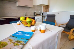 Fridge, microwave, oven, stovetop - Stunning private villa for 6 guests with A/C, WIFI, TV and panoramic view (Otranto)