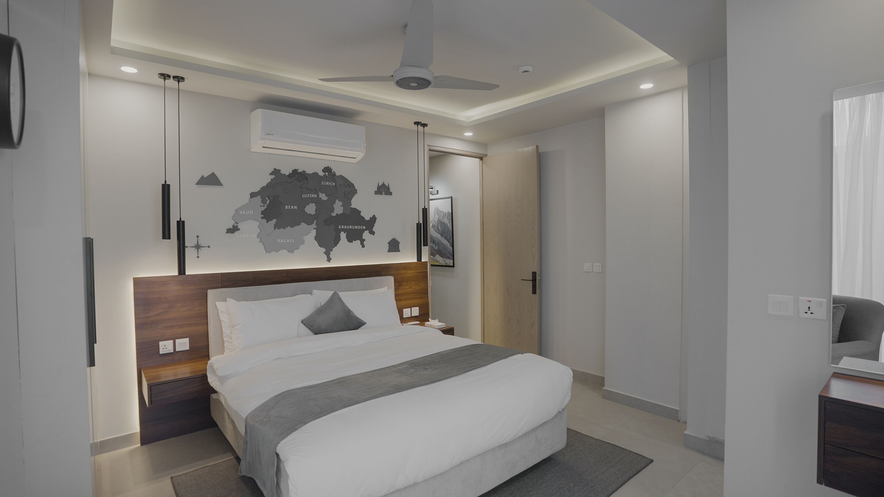 Family Apartment, Private Bathroom, City View