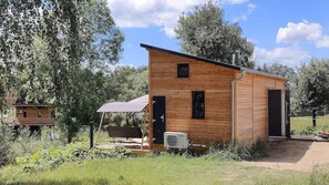 Apartment | Exterior - Tiny House an Zwei Naturteichen - Ruhe, Kamin & Terrasse Nahe Dresden - Best Price! (Grossharthau)