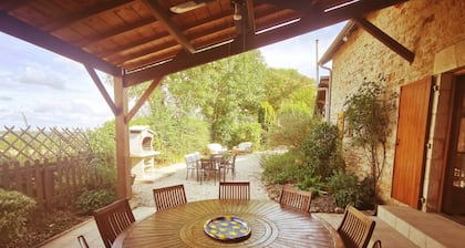 3 charming self-contained gites-beautiful pool & games room; ideal for families