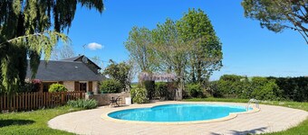 3 charming self-contained gites-beautiful pool & games room; ideal for families