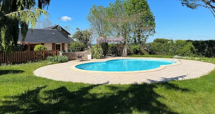 3 charming self-contained gites-beautiful pool & games room; ideal for families