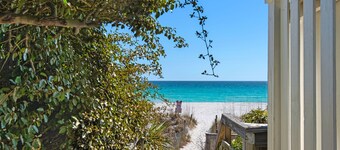 Lakefront 4BR Home Sleeps 12 w/ Golf Cart & Private Beach Access