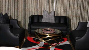 Comfort-Suite, Gartenblick | Wohnbereich