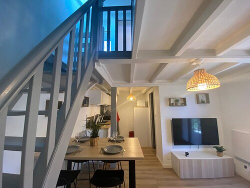Villa rénovée à 2 pas de la plage - 4 pers.