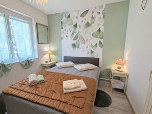 1 chambre, Wi-Fi gratuit, draps fournis