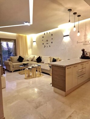 Living area - Vrbo Property (Marrakech)