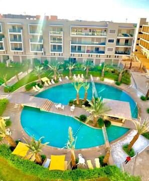 Pool - MARRAKECH APARTMENT WITH POOL PEARL GARDEN 5MN GUELIZ 15MIN JAMMA ALFNA (Marrakech)