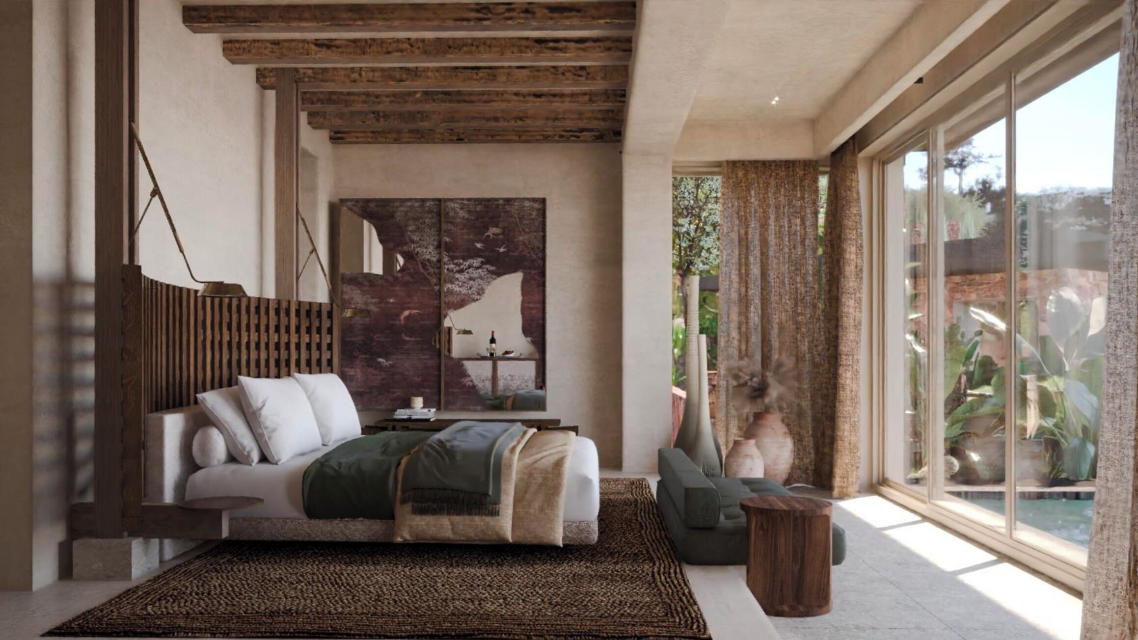 Luxury Double Room, Private Pool, Sea View