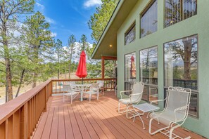 House (3 Bedrooms) | Front of property - 1 Mi to Alto Lake! All-season Base w/ Mtn Views (Alto)