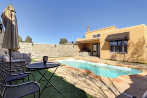 Front of property - Hot Tub & Pool! Resort-style Las Cruces Retreat (Las Cruces)