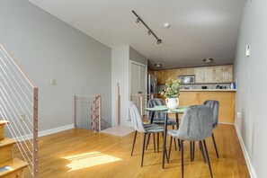 Apartment (0 Bedroom) | Interior - Stylish Downtown Loft: Rooftop Patio + 2 King Beds (Fayetteville)