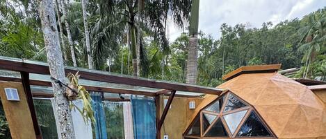 Bungalow Deluxe - utsikt mot bergen | Terrass/Patio