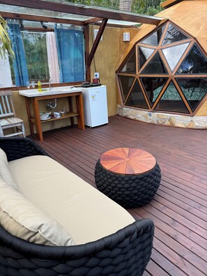 Bangalô luxo, vista para a montanha | Área da propriedade