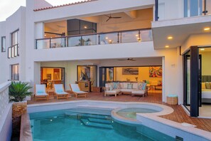 Pool - Villa Delfines + Manta Dual-Villa Compound in Cabo Real with Easy Golf Access (Cabo San Lucas)