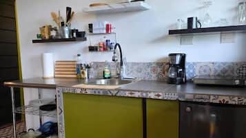 Cabane Supérieure, vue océan | Cuisine privée