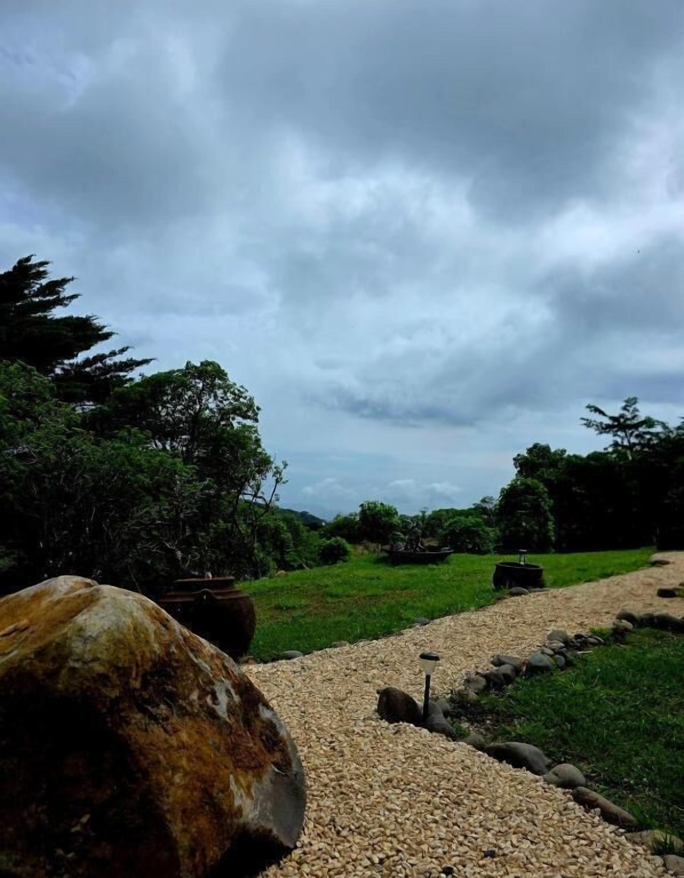 Maison Supérieure, balcon, vue mer | Enceinte de l’hébergement