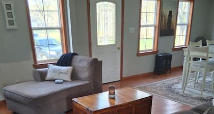 Country Coastal is a renovated and spacious farmhouse with coastal charm.