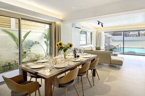 Dining - Atlantis Homes 1, By Hellocrete (Rethymno)