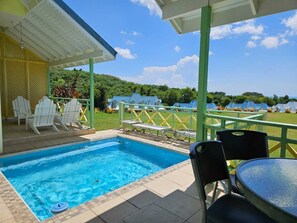 Outdoor pool - Villa Nirvana Tobago (Black Rock)