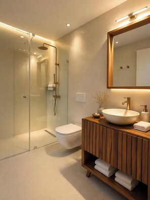 Villa, Pool View | Bathroom - Alkinoe Villa Paros (Paros)