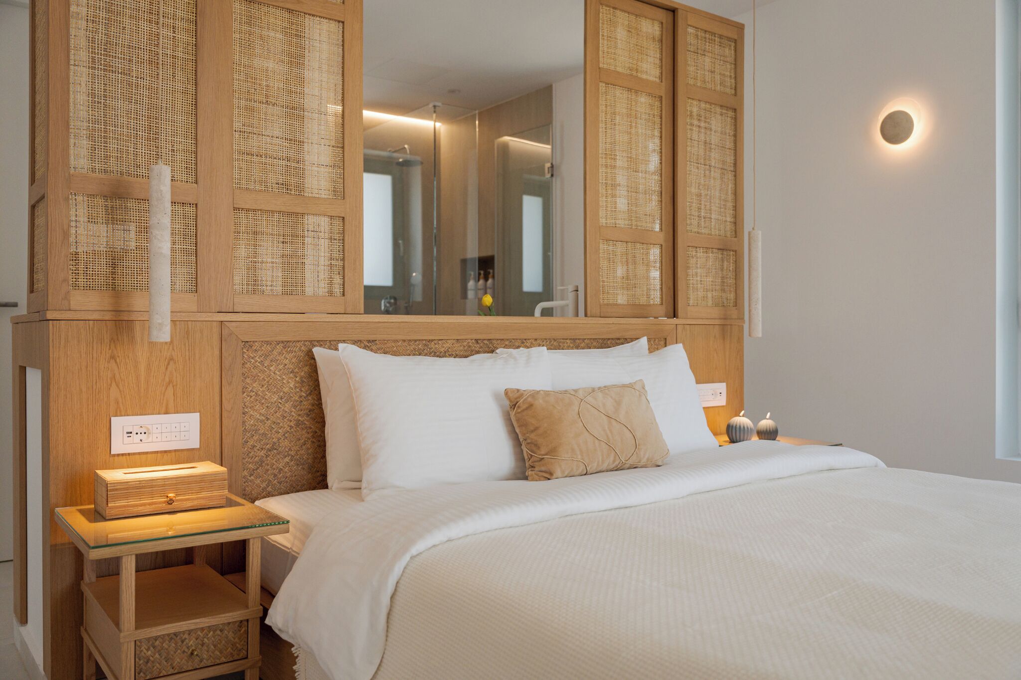 Villa, Poolblick | Schreibtisch, schallisolierte Zimmer, Reisekinderbett, kostenloses WLAN