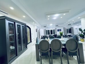 Dining - ELITE Premium 6BR Family Villa with Pool (Cairo Governorate)