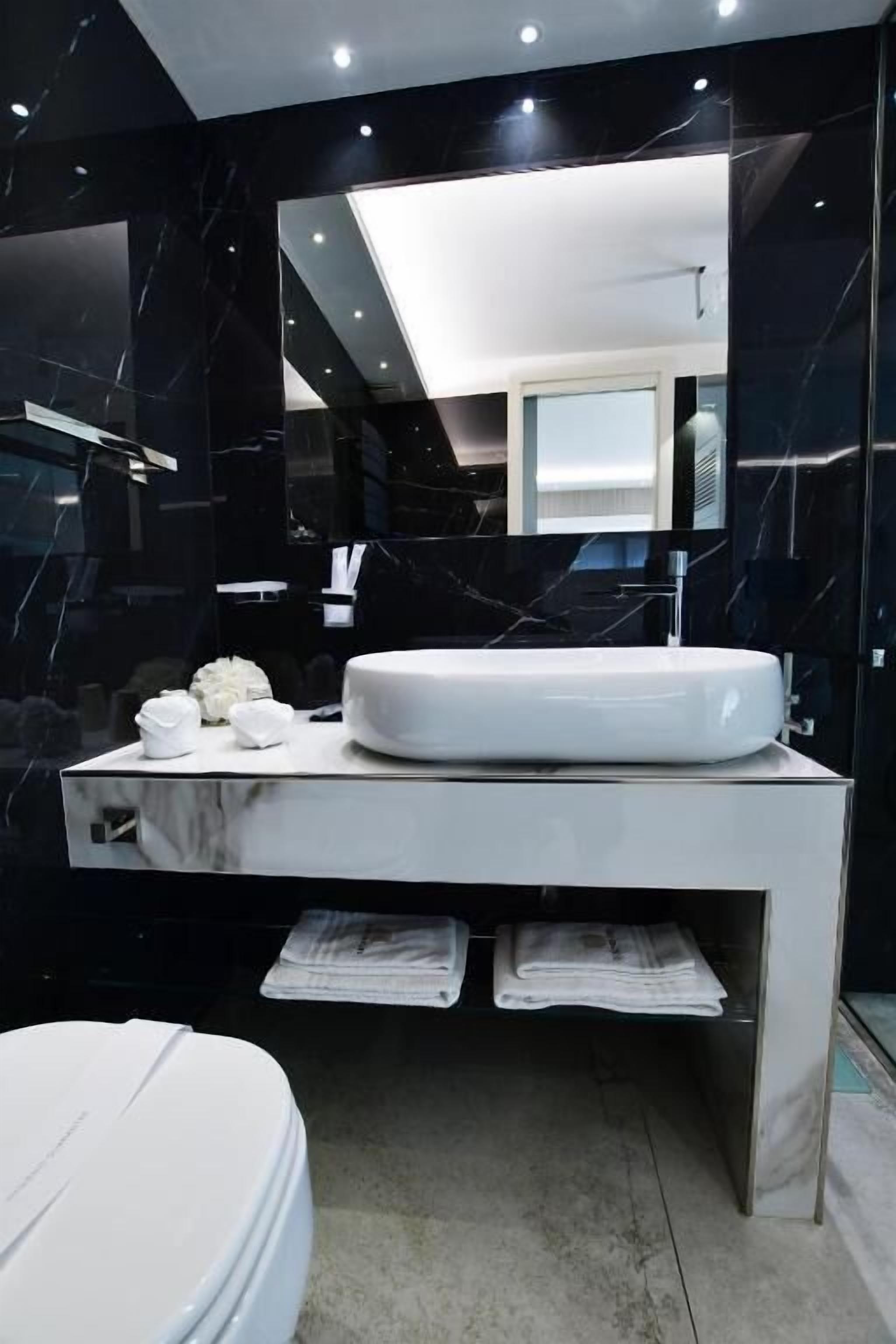 Suite Premium, 1 très grand lit, salle de bains privée, vue ville | Salle de bain