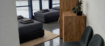 Modern, spacious penthouse for up to 13 people near Berlin