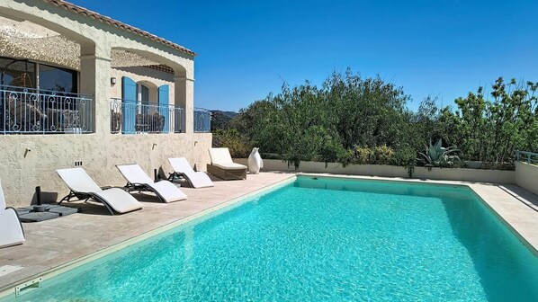 Beheizter Pool