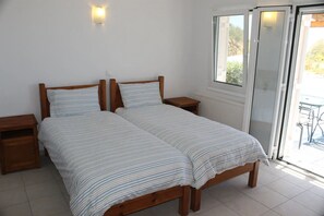 3 bedrooms, iron/ironing board, Internet, bed sheets - Award winning family villa on south coast of Crete (Agia Galini)
