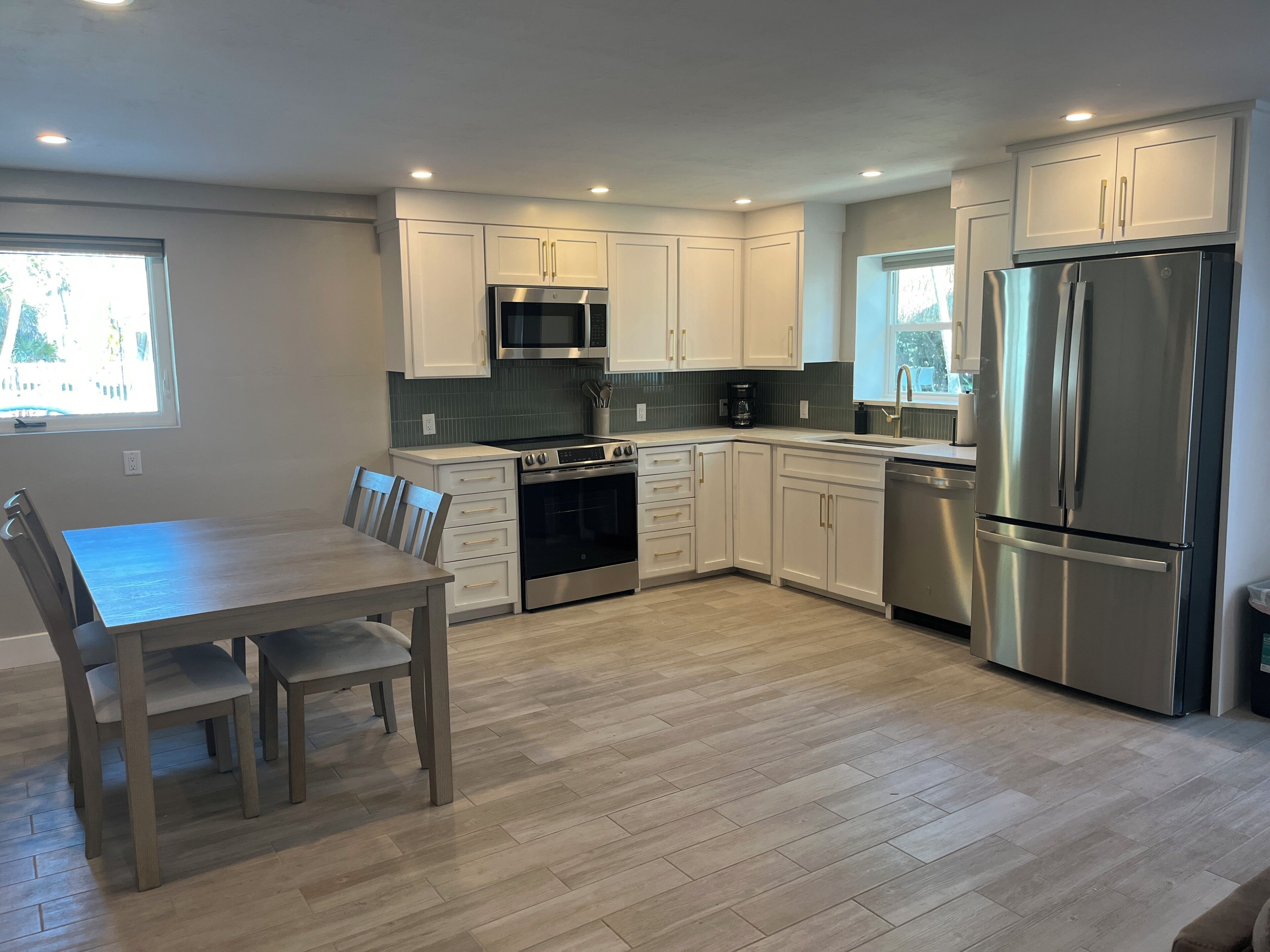 Condo, Pool View | Private kitchen