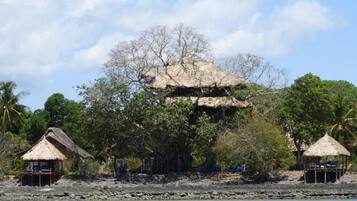 Cabane Deluxe, vue baie | Extérieur