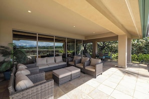 Terrace/patio - Wai'ula'ula Villa 345 Three Bedroom (Kohala Coast)