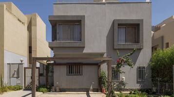 Fassade der Unterkunft