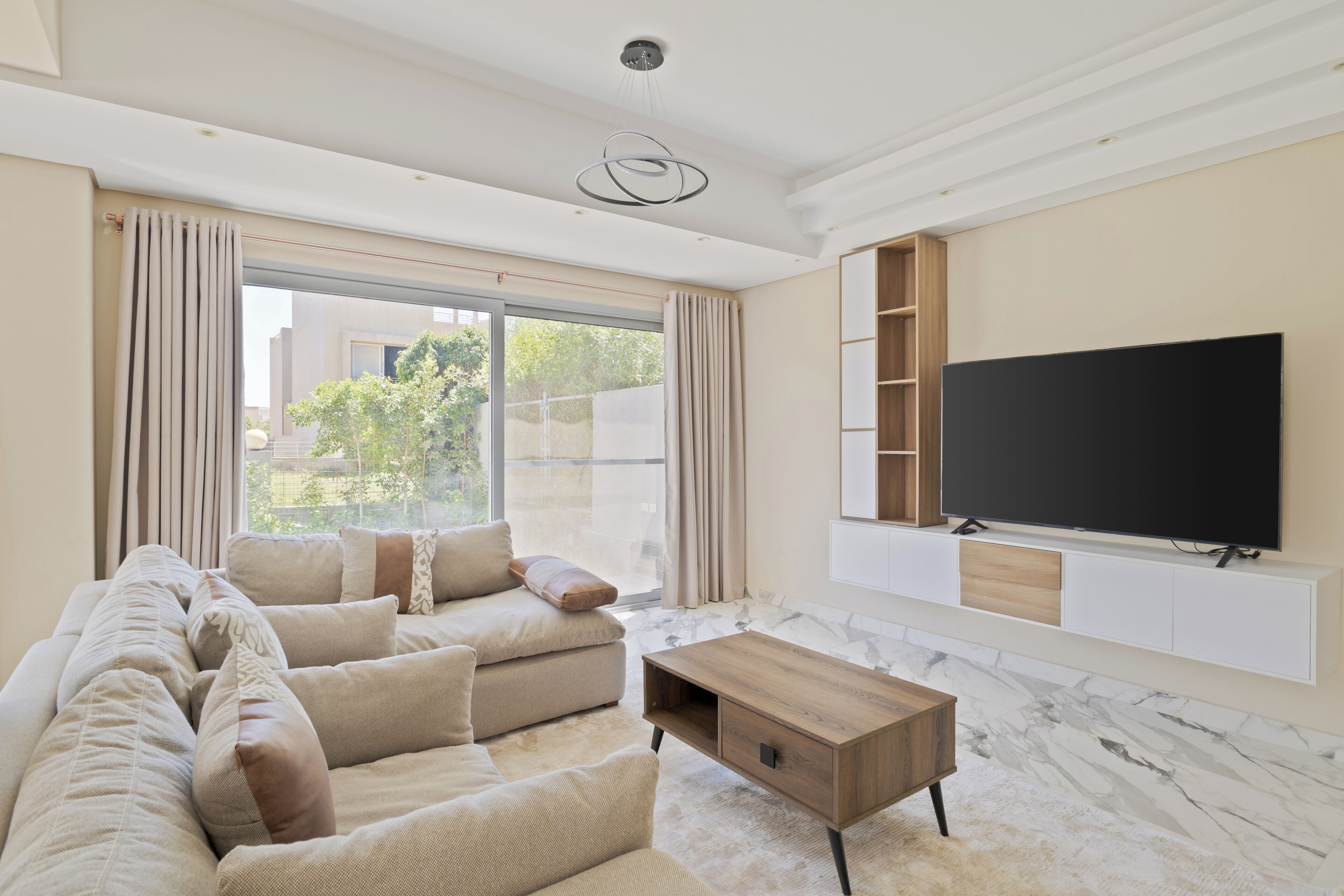 Luxury Villa, 4 Bedrooms, Garden View | Living area