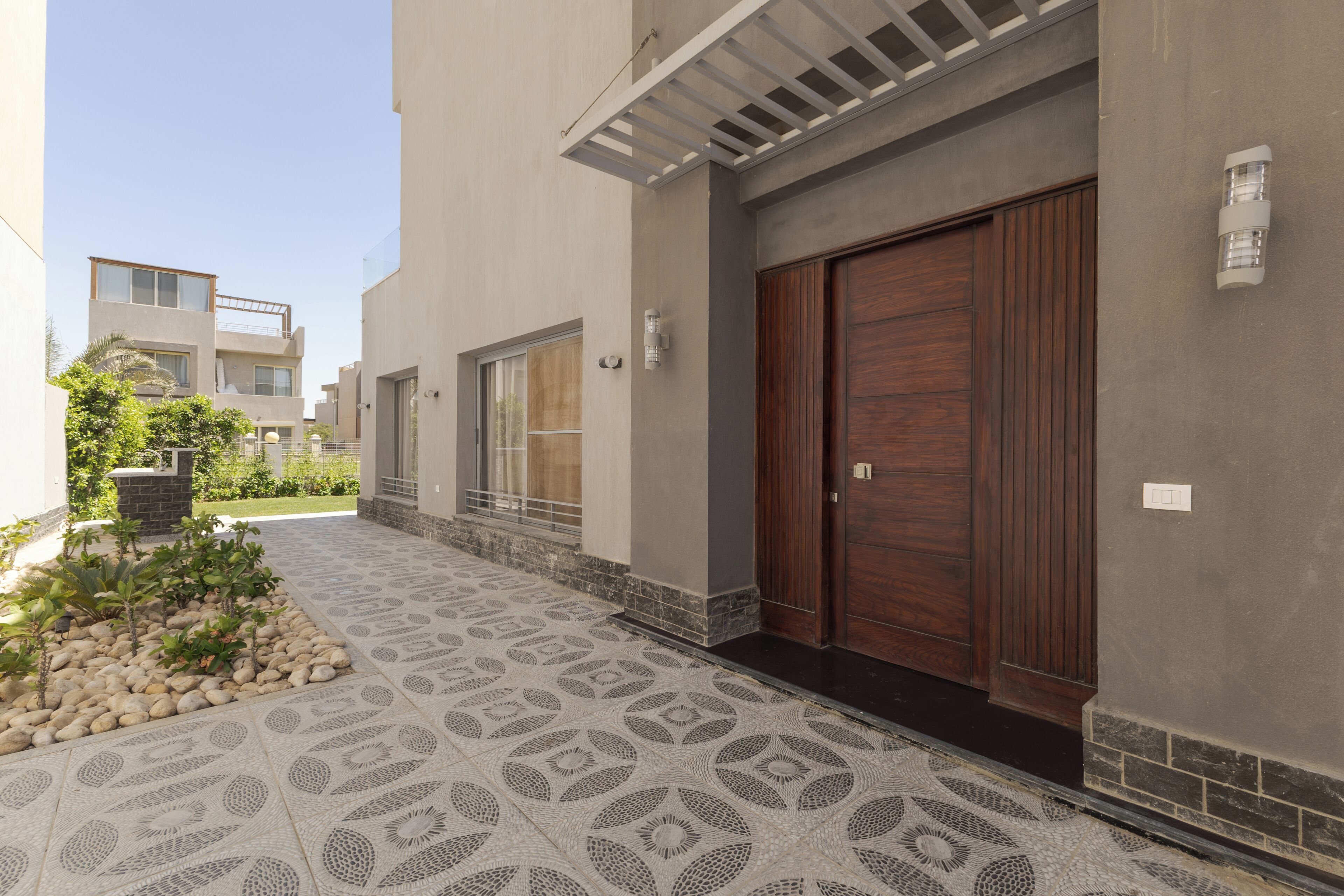 Biệt thự Cao cấp, 4 phòng ngủ, quang cảnh vườn | Chi tiết ngoại thất