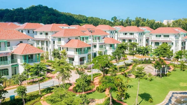 Fachada da propriedade