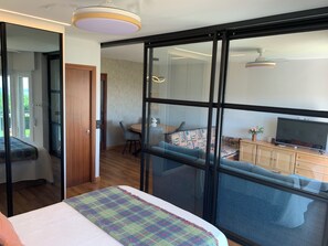 WiFi, bed sheets - 2 bedroom apartment in Montalvo beach with pool 100 meters from the beach (Sanxenxo)