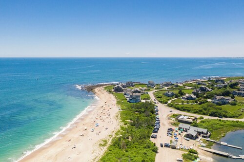 Exceptional location with both Weekapaug Beaches and Quonnie Salt Pond Access