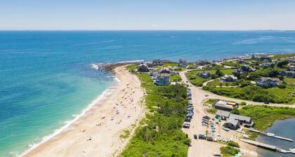 Exceptional location with both Weekapaug Beaches and Quonnie Salt Pond Access