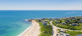 Exceptional location with both Weekapaug Beaches and Quonnie Salt Pond Access