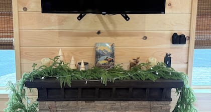 Welcome to our brand new cabins. They are in a quiet, peaceful country setting.